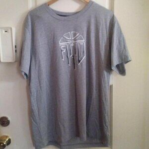 And1 Grey Graphic Basketball T-Shirt XL In Men's